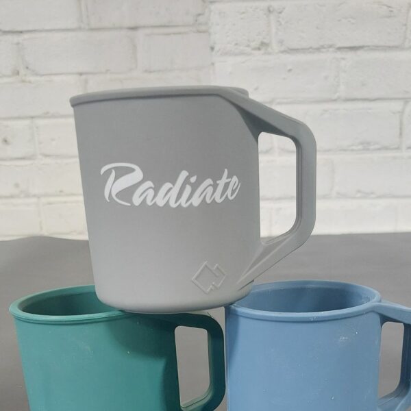 Silicone mugs with printed with SE Sinnks