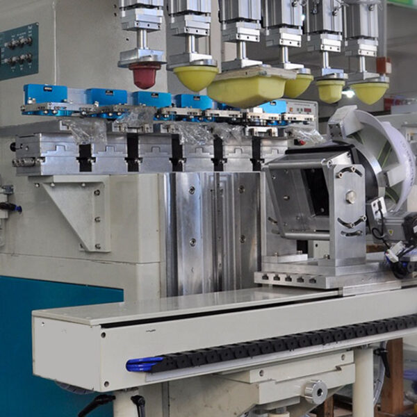 automatic six color pad printing machine