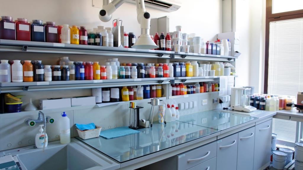 our ink lab